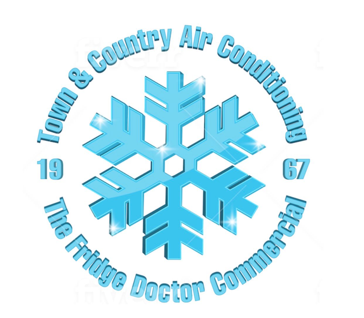 Town and country Air con Logo